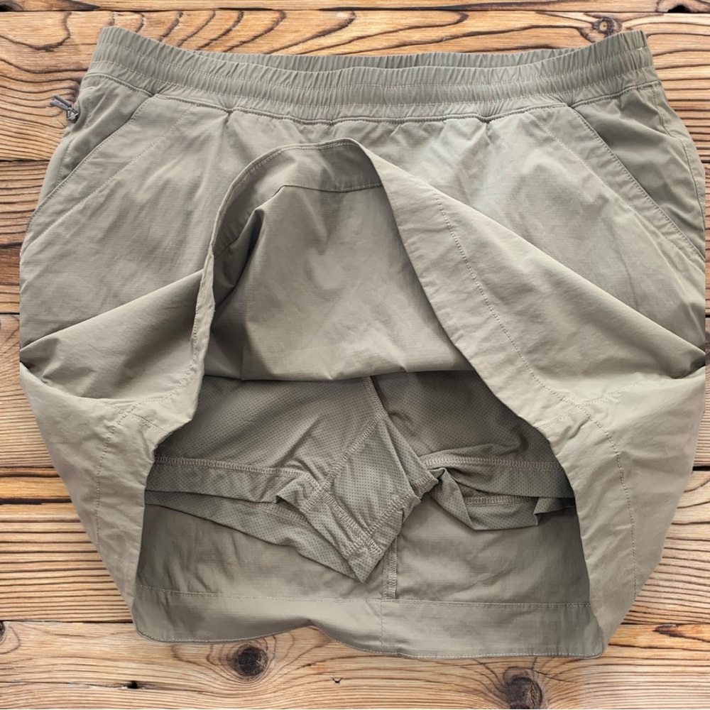 Olive Green Women's Skort - Picture 2 of 3